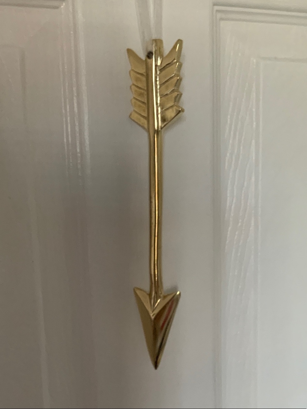 Gold Arrow Wall Decor Hanging Accent